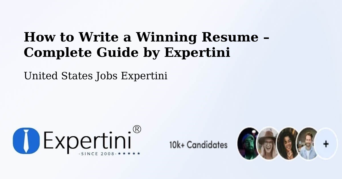 Resume Writing Guide for Job Seekers – Gallup - Gallup, United States Jobs Expertini