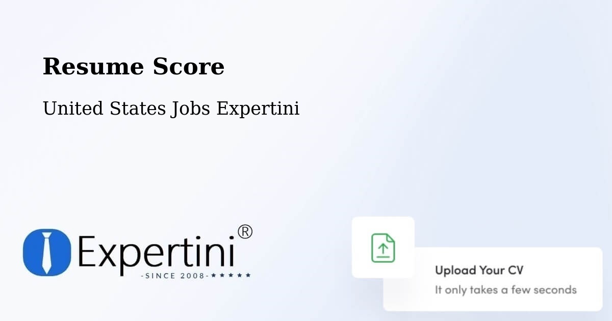 Resume Score & Job Description Match Tool – Gallup - United States Jobs Expertini